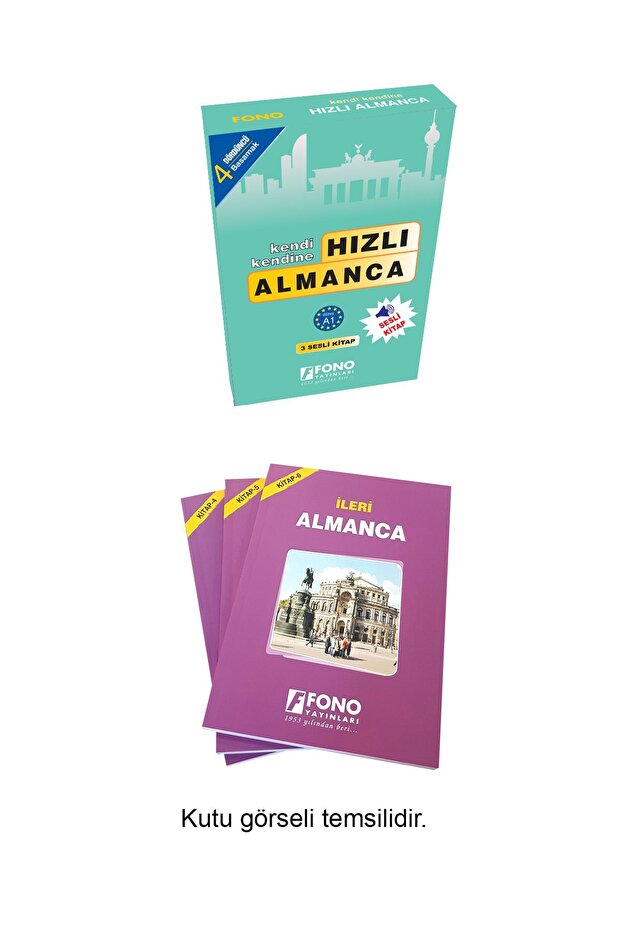 Fast German Level 4 (3 Books) (With Voice Over)