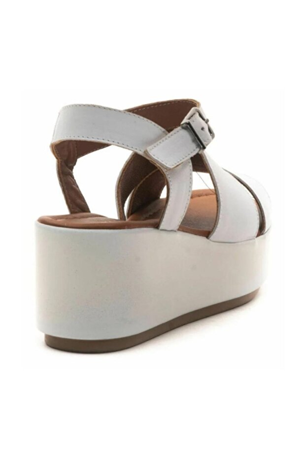 Dolgu Topuk Sandalet - 3