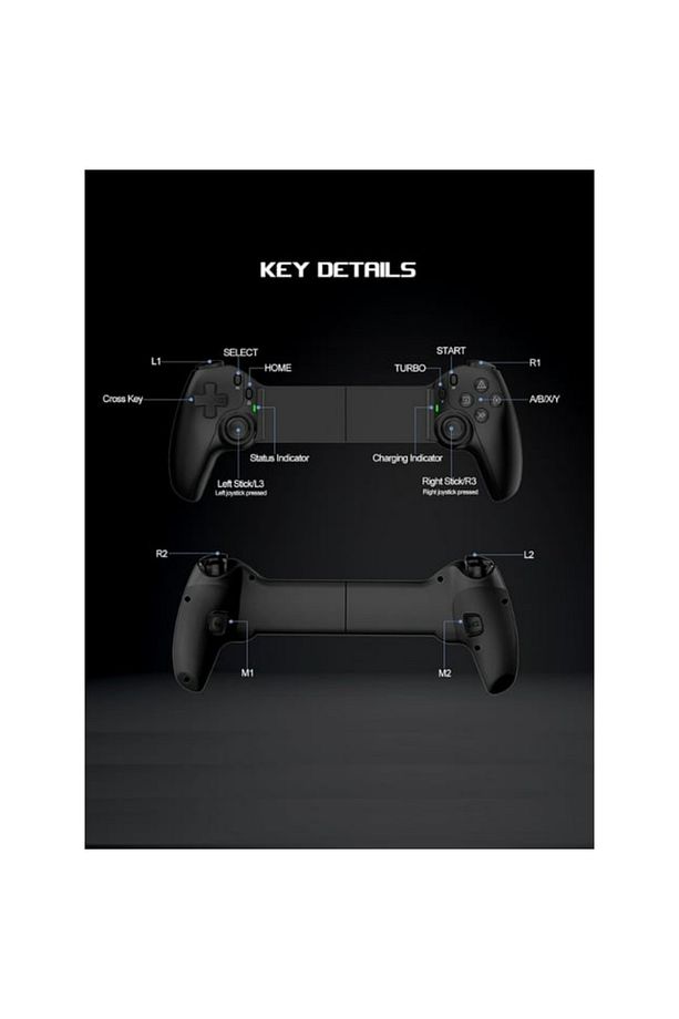 D9 GamePad Oyun konsolu Controller for Switch iOS Android Controller Support Cloud Gaming Uyumlu - 6