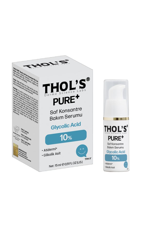 Thol's Pure+ Glycolic Acid 10% - (Tb58) Care Serum - 15 ml