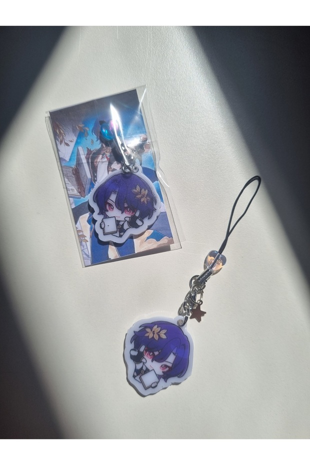 Unisex Honkai Star Rail Dr. Ratio Bag Ornament / Charm
