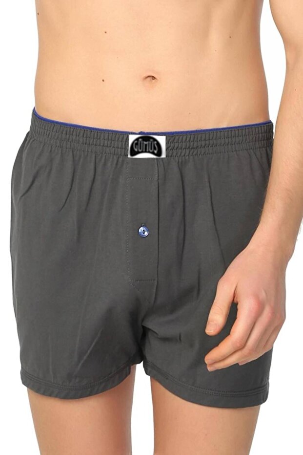 6 Pieces Smoked Color Towel Waist Boxer