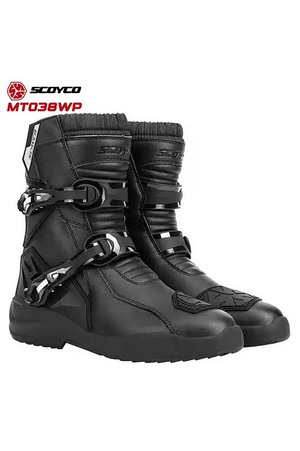 MT-038WP TURING KORUMALI UZUN BOT SİYAH - 1