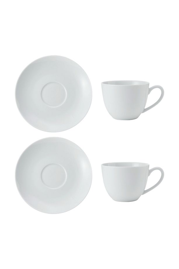 MKCHCAPPK2 Chalk Porselen 2li 310ml Cappuccino Bardak ve Tabak Seti - 2