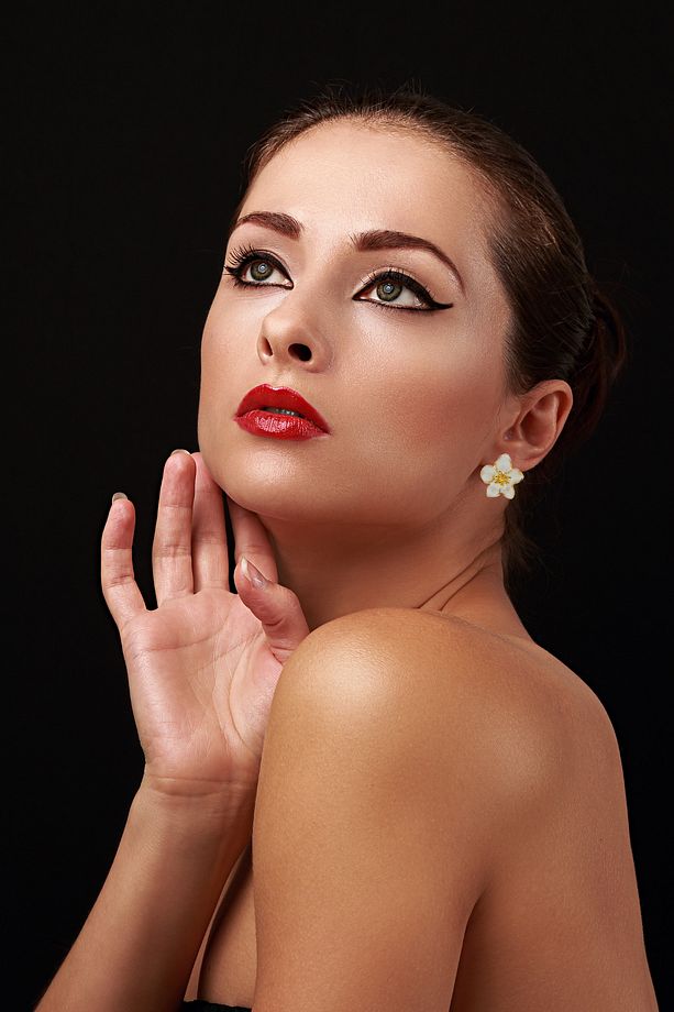 Tatlı Kadın Kiraz Çiçeği Çiçek Emaye Broş Küpe | Bijoux Yüksek Kaliteli Mineli Saplama - 1