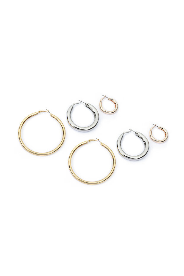 Ring Earring Set - 3