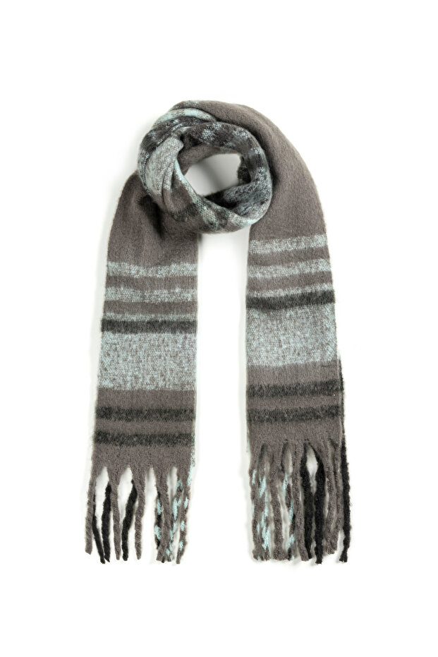 وشاح بنمط منقوش - 1