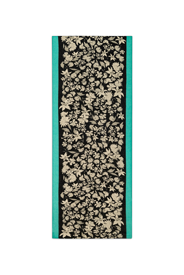 Flower Pattern Shawl - 2