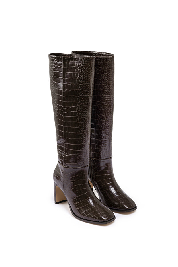 Leather Look Stylish Boots