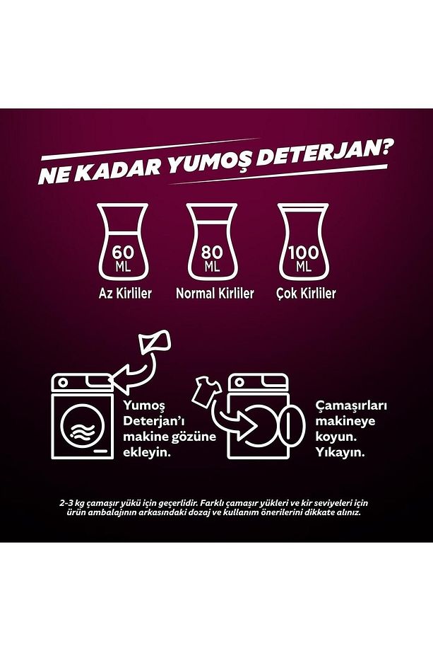Sıvı Deterjan Siyahlar Için Canlandırıcı Bakım 1690 ml X 2 ADET - 5