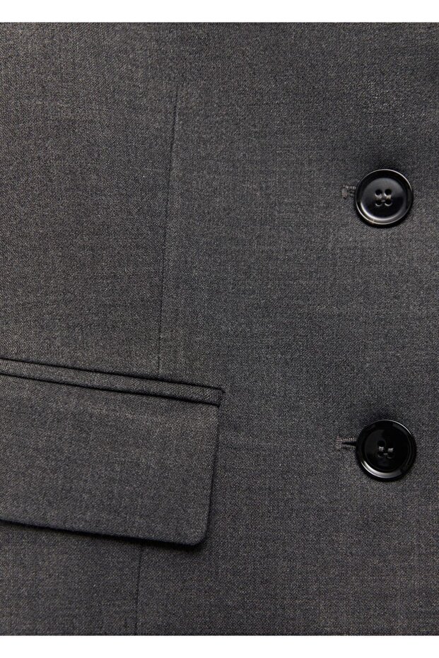 Cepli crop blazer ceket - 5