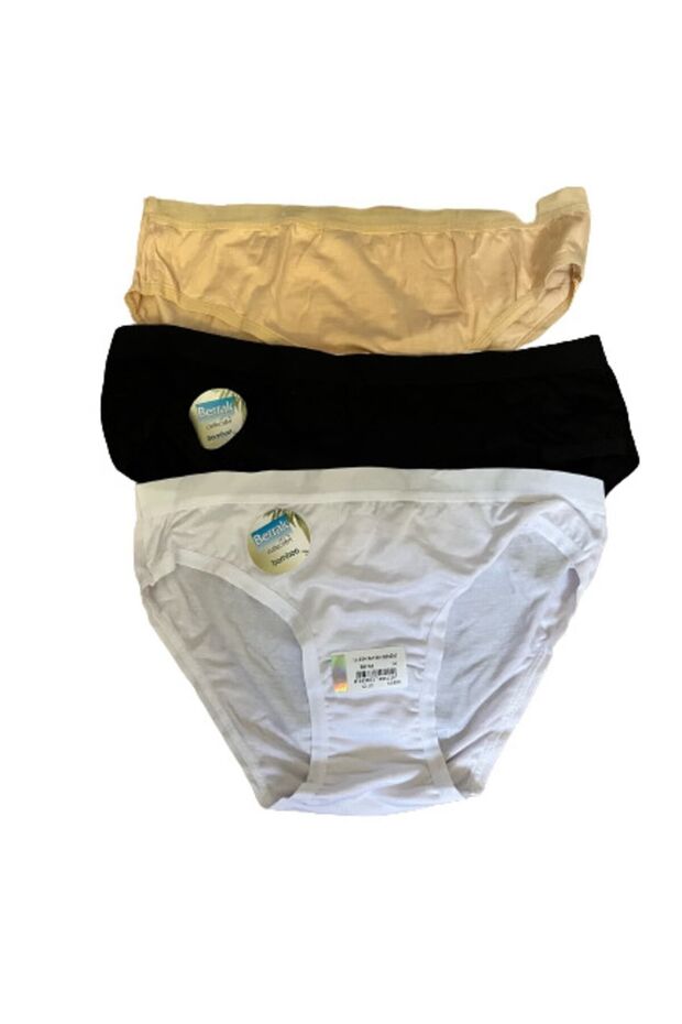 3 Adet Bambu Bikini Külot - 1