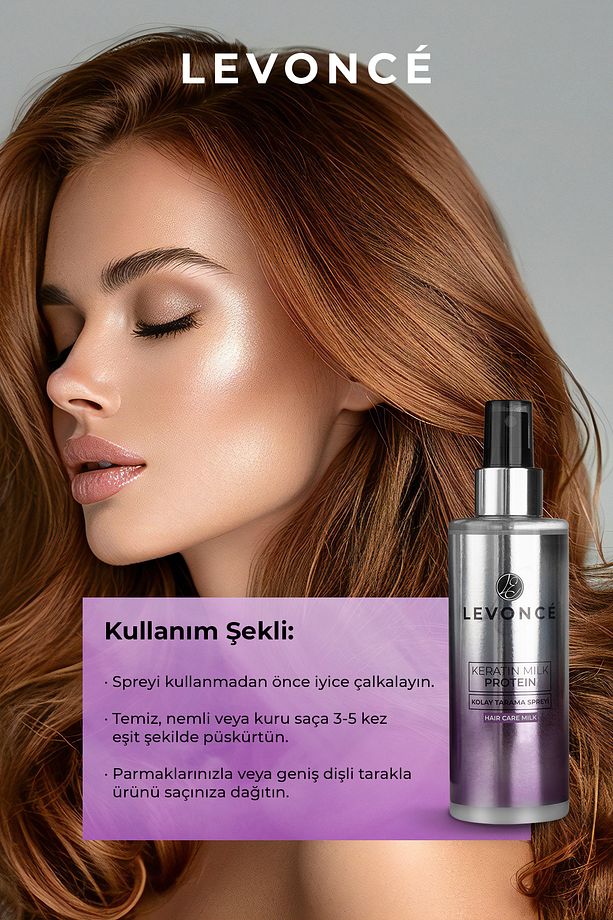 Keratin Kolay Tarama Saç Spreyi 200 ML - 3