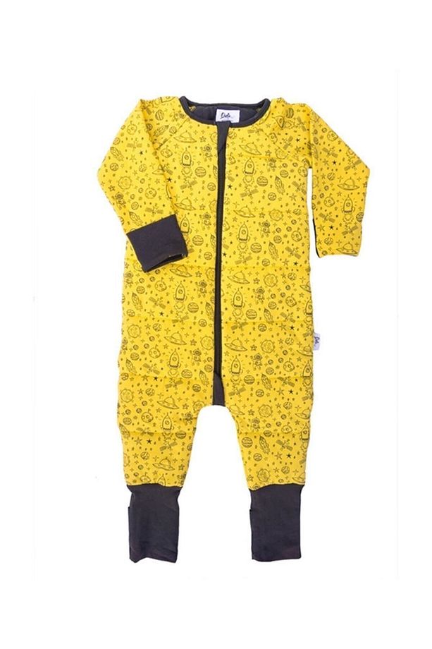 Unisex Bebek Sarı Uyku Tulumu 2.7 Tog Space - 4