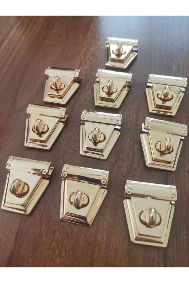 10 Adet Çanta Kilidi - 1