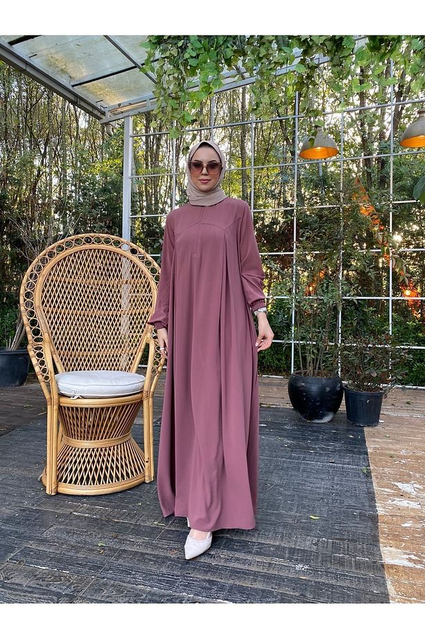 Rabia Robalı Elbise - 9