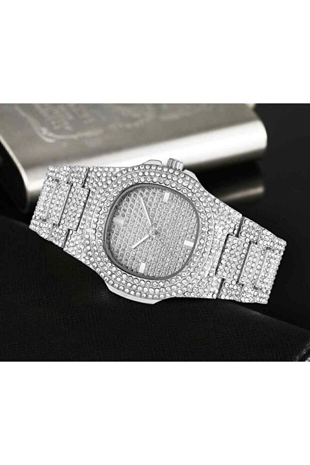 Kadın Taşlı Saat - 3