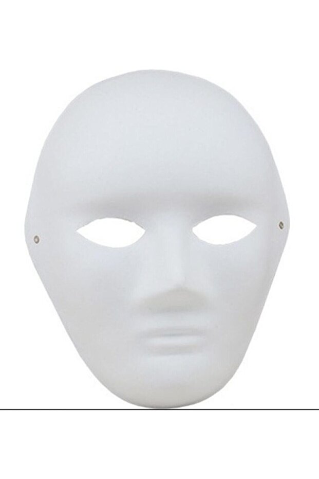 Paintable Cardboard Elastic Mask