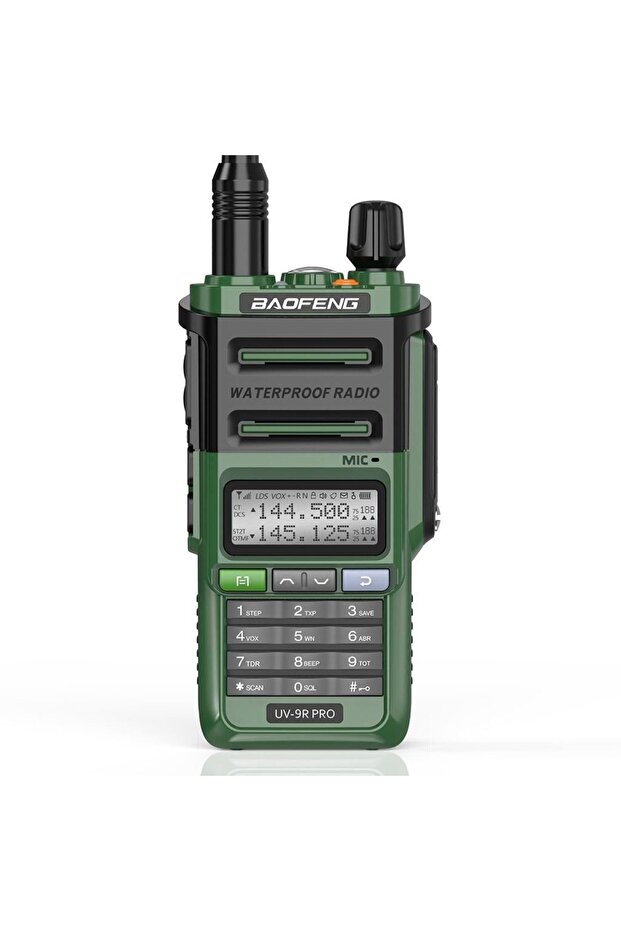 Uv-9R Pro yeşil+programlama kablosu - 2