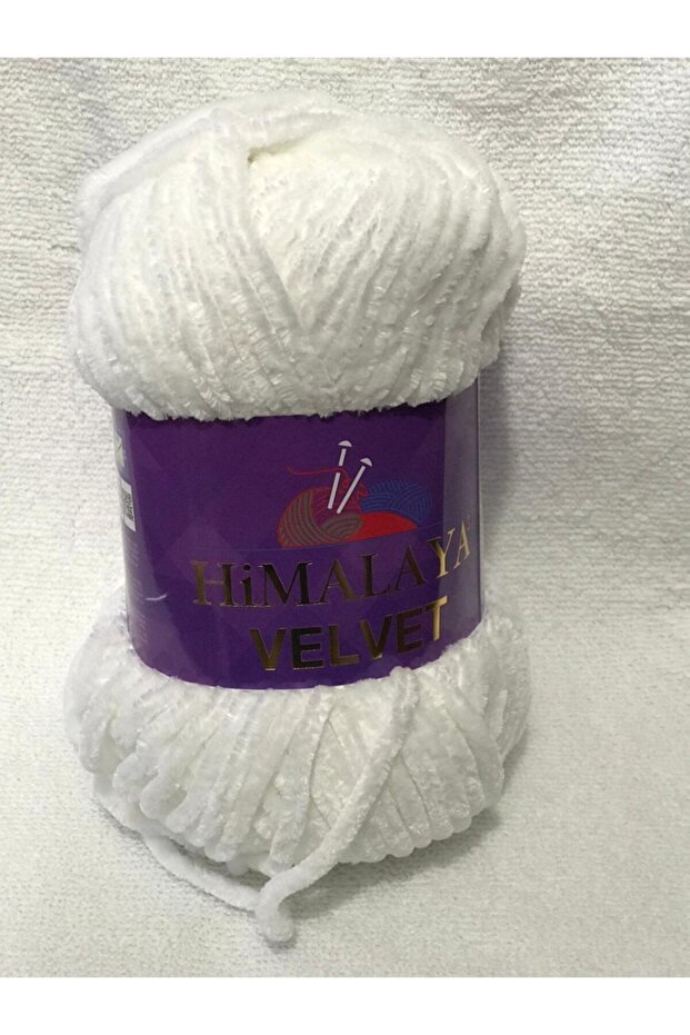 White Velvet Velvet Rope 90001, 5 Pieces