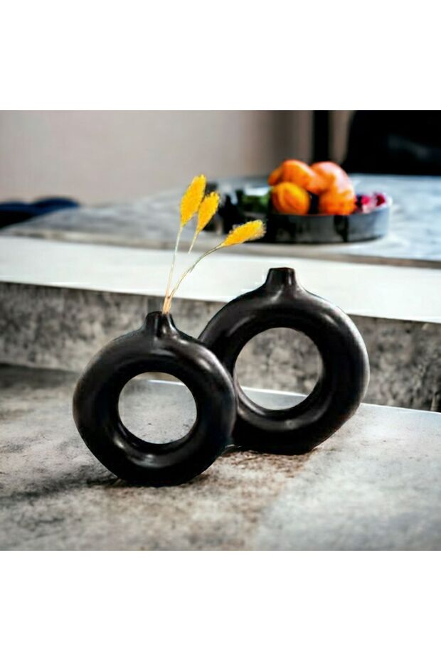 Siyah 2li Halka - 3