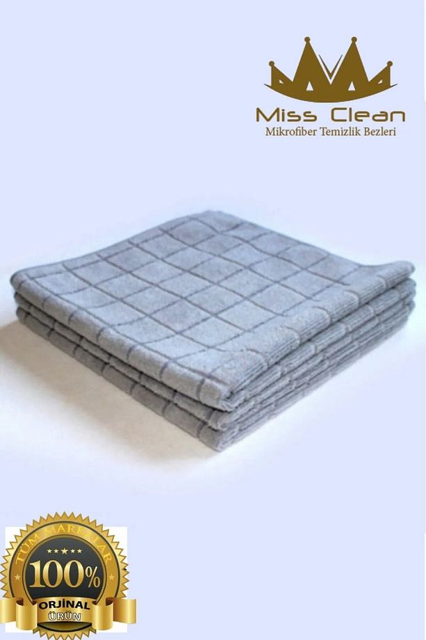 Missclean( 3 Adet ) Mikrofiber Mutfak Temizlik Bezi 40*40 Cm - 2