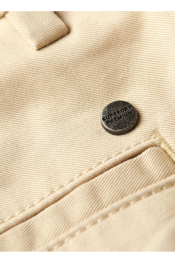 Normal Bej Erkek Şort M7110422A8PV_STRETCH CHINO SHORT - 4