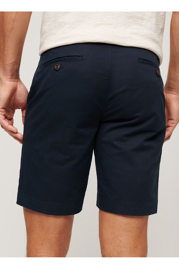Normal Lacivert Erkek Şort M7110422A98T_STRETCH CHINO SHORT - 4
