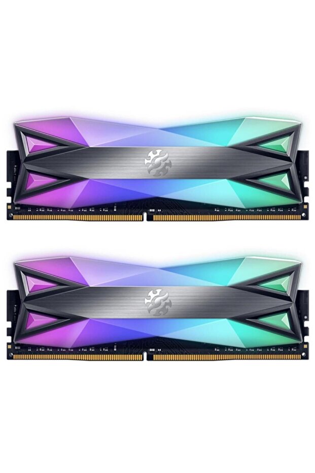 Adata Spectrix D60g Rgb 16gb(8X2GB) 3200 Mhz Cl16 Ddr4 Cl16 Ram - 1