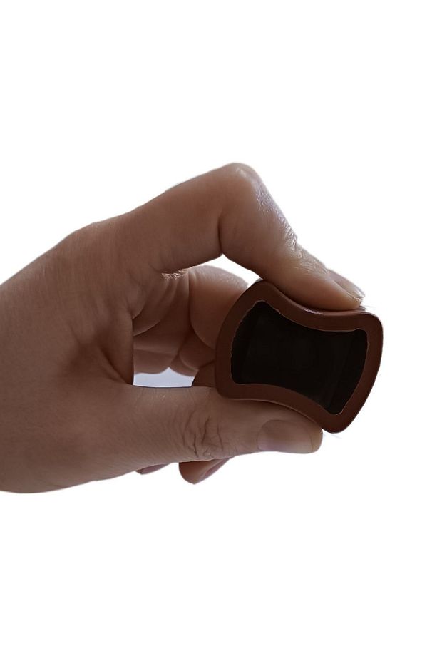 30x30 Mm Kare Pvc Sandalye Profil Ayak Pabucu Sessiz Yumuşak - Kahve (4 Adet) - 2