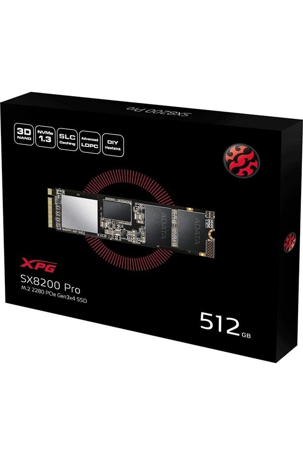 Ssd Sx8200 512gb M.2 Pcıe Asx8200pnp-512gt-c - 2