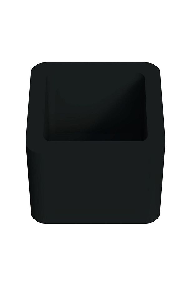 30x30 Mm Kare Pvc Sandalye Profil Ayak Pabucu Sessiz Yumuşak - Siyah (4 Adet) - 5