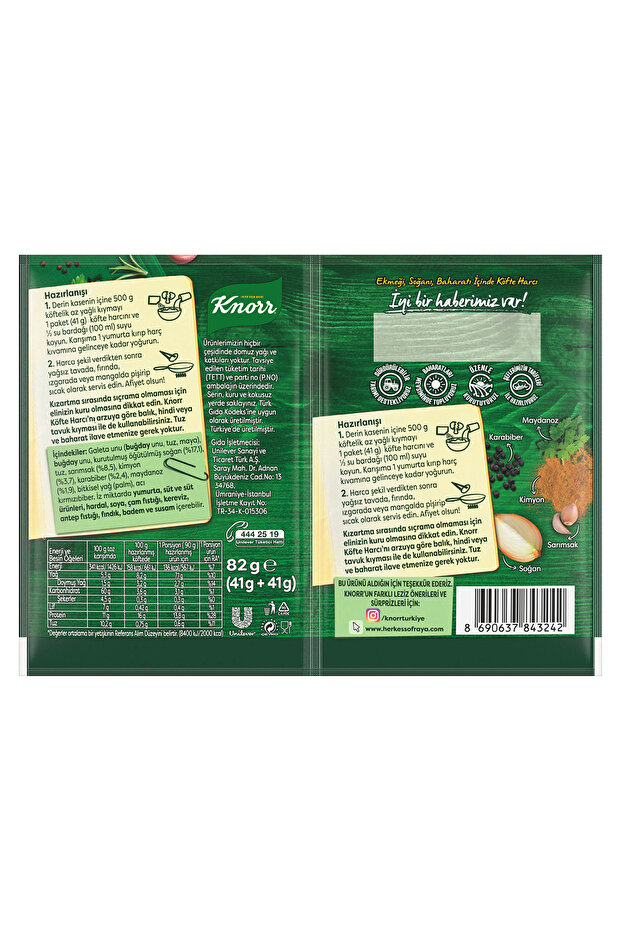 Köfte Harcı 82 gr X 7 Adet - 5