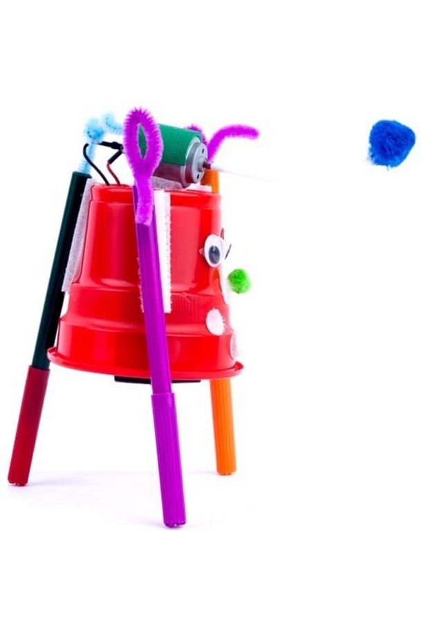 Eğitici Oyuncak Stem Eğitim Seti Robotik Kodlama Ressam Robot - 4