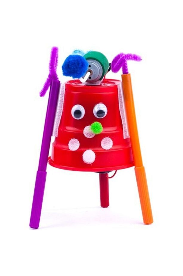 Eğitici Oyuncak Stem Eğitim Seti Robotik Kodlama Ressam Robot - 5