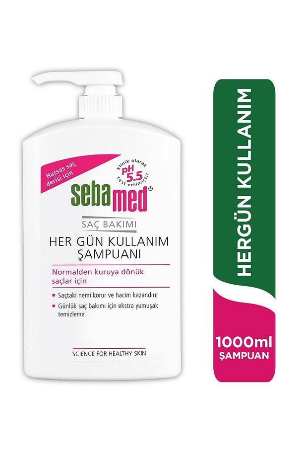 HER GÜN KULLANIM ŞAMPUAN 1000 ML- NASCİTA FIRÇA SET - 2