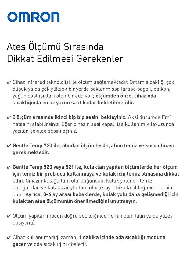 Gentle Temp 720 Temassız 3'ü 1 Arada Ateşölçer - 5