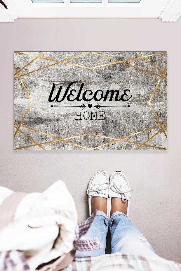 Antique Welcome Home Decorative Multi-Purpose Indoor and Outdoor Door Mat 45X70