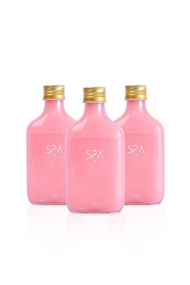 Spa Pro Keratin'Strawberry Gum' 250 Ml. Set of 3