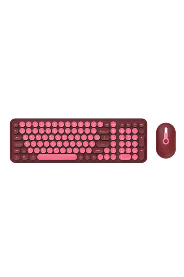 BKB6  Ev Ofis İş Yeri 2.4 GHz Daktilo Kablosuz Klavye Mouse Seti - 1