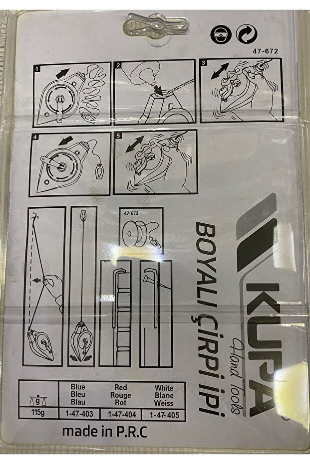 Kaliteli Boyalı Çırpı Ipi 30m - 3