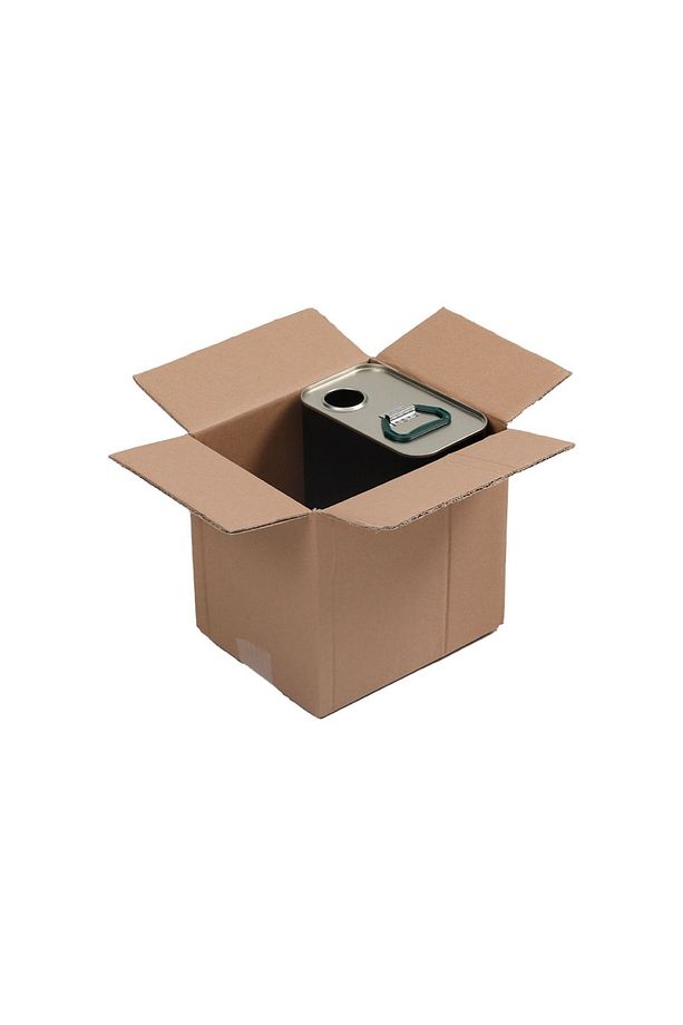 25x17x32 Cm – 5 Lt X 2 Ad. Zeytinyağı Teneke Kolisi – Çift Oluklu Kraft Koli – 10 Adet - 1