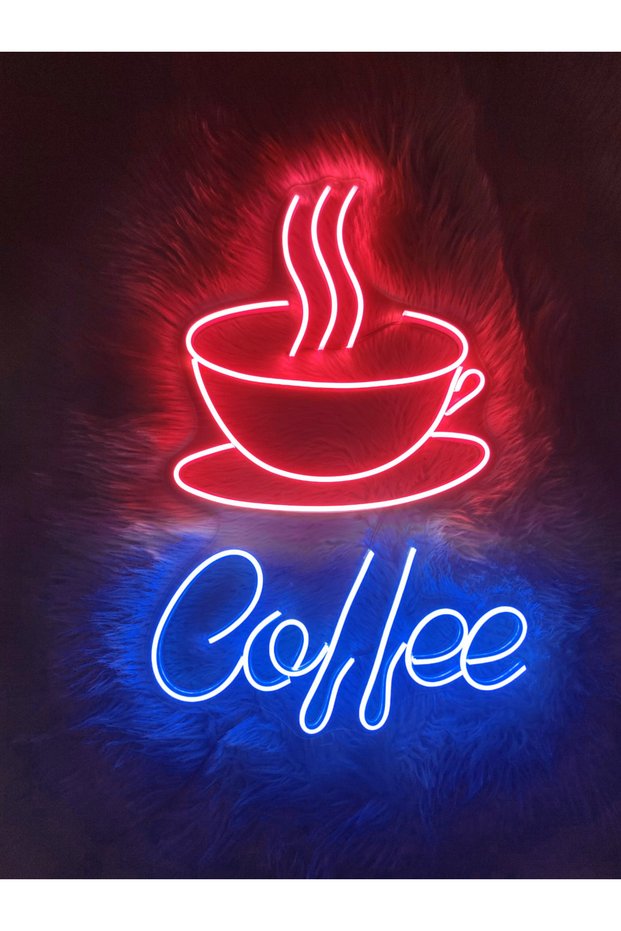 Coffee Neon Led Sign Neon Decorative Wall Lighting(50X35Cm)