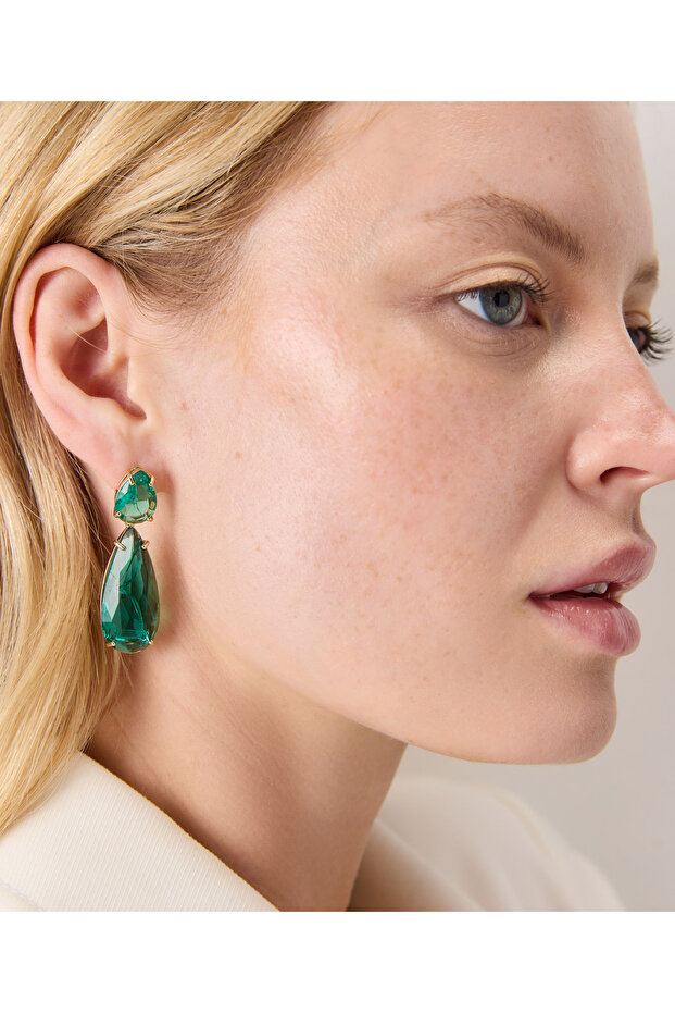Crystal Stone Earrings