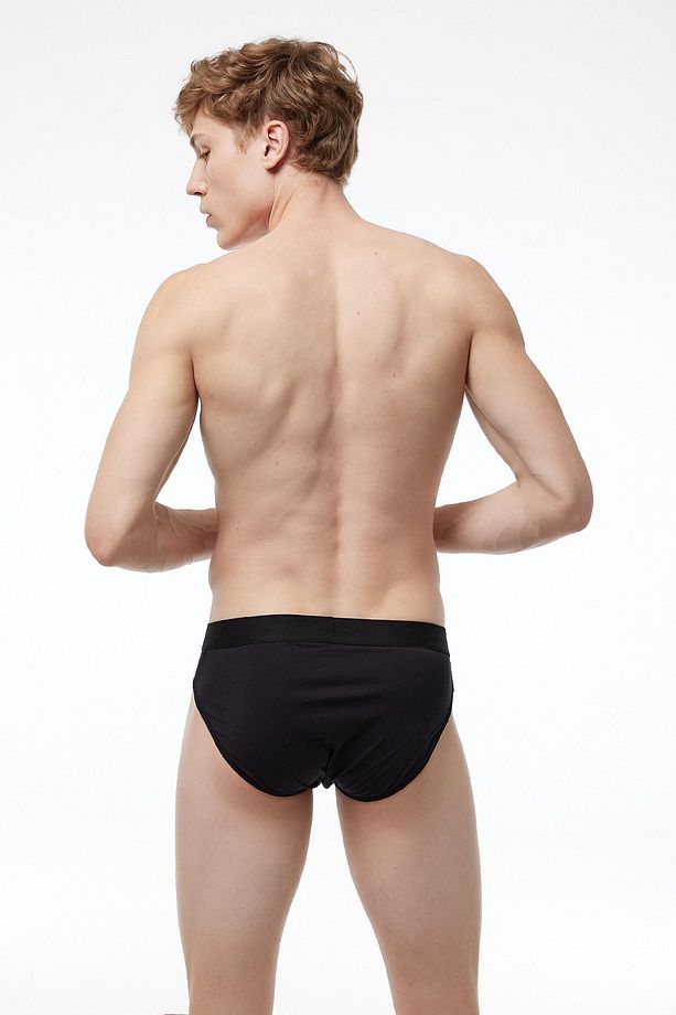 Siyah Erkek 2 Li Modal Slip Külot 080 - 4