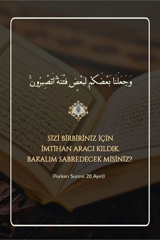 FURKAN SURESİ 20. AYET KANVAS TABLO CANVAS EV DUVAR DEKARASYON DUVAR SÜSÜ ÖLÇÜ SEÇMEYİ UNUTMAYINIZ - 2