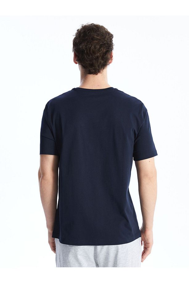 Standart Kalıp Erkek Şortlu Pijama Takımı - 5