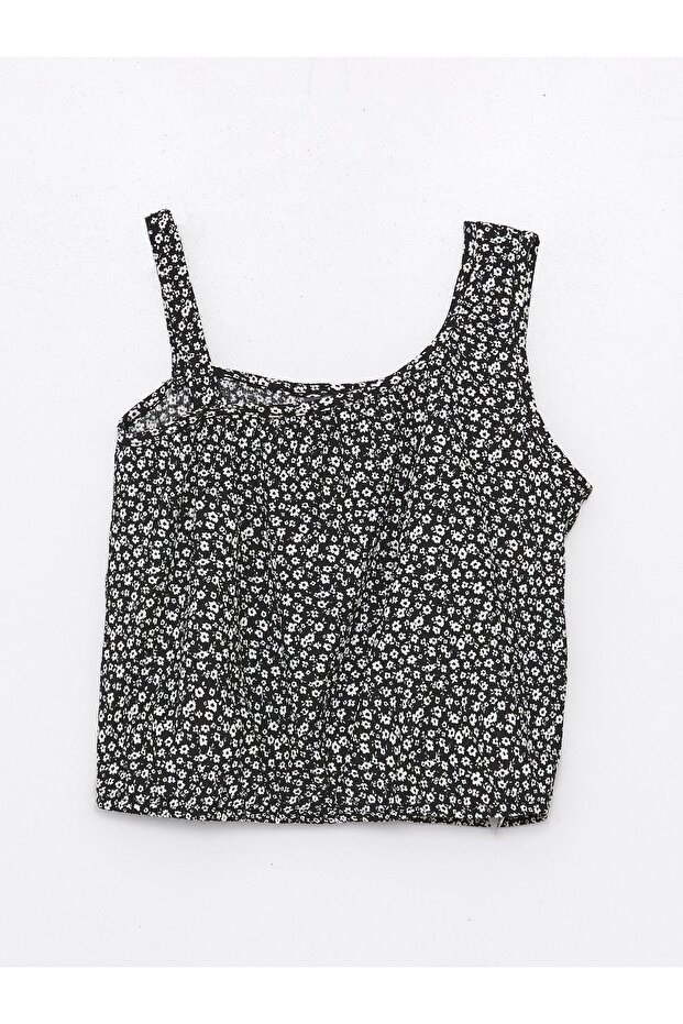 Dívčí tílko s výstřihem do U - 1