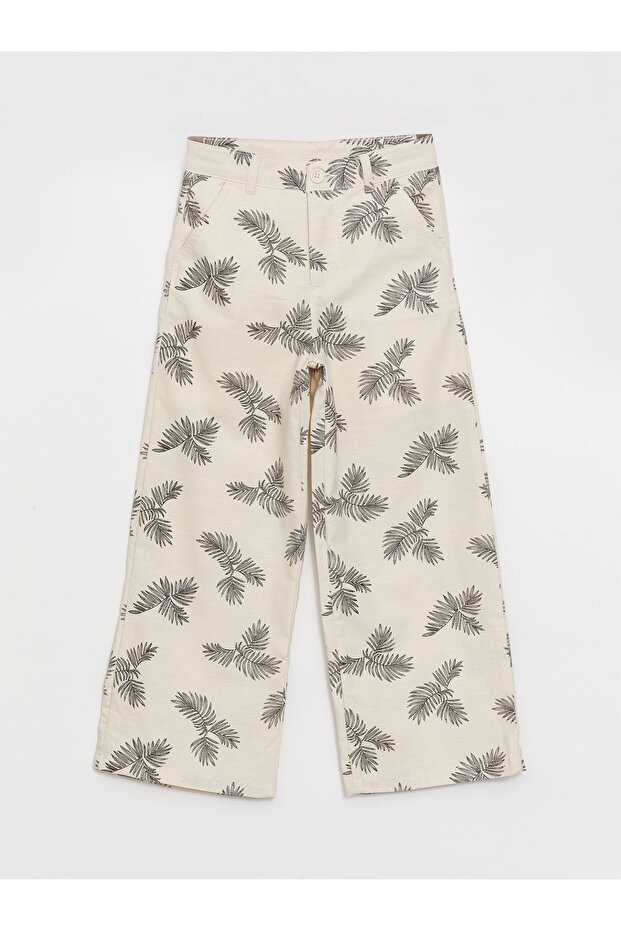 Wide Leg Girl's Trousers