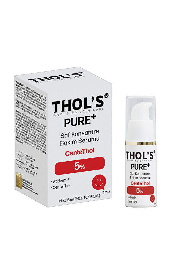 سيروم العناية بالبشرة THOL'S PURE+ CENTETHOL 5% - (TB73) - 15 مل